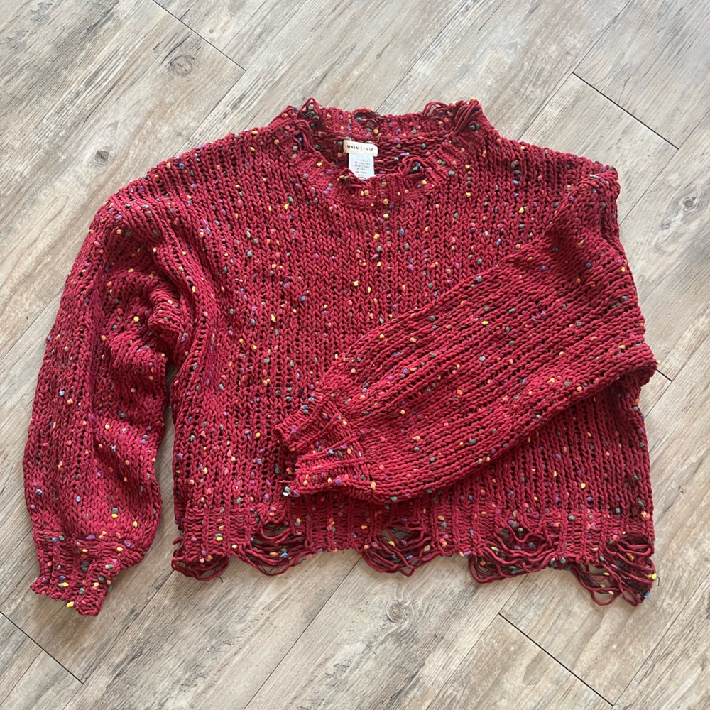 Crew neck sweater